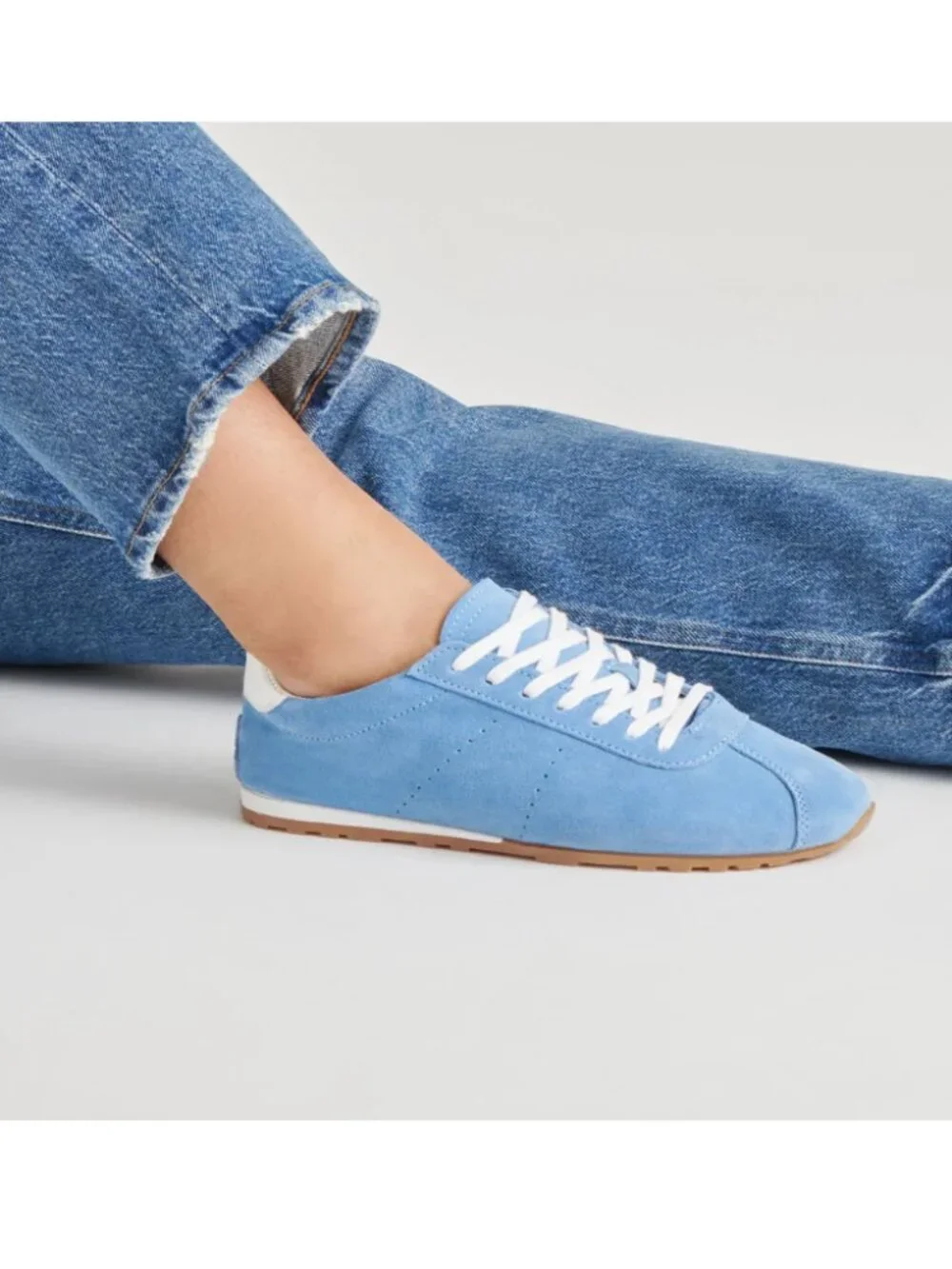Dolce Vita Serina Sneakers - Blue Suede
